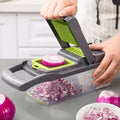 Cortador de Verduras Multifuncional 14 en 1 — Pica, Rebana y Ralla en Segundos