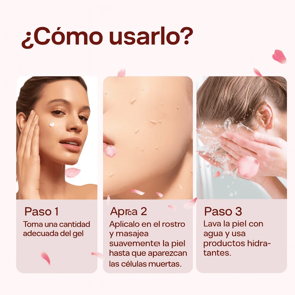 Quarxery Gel Exfoliante - Cómo usarlo